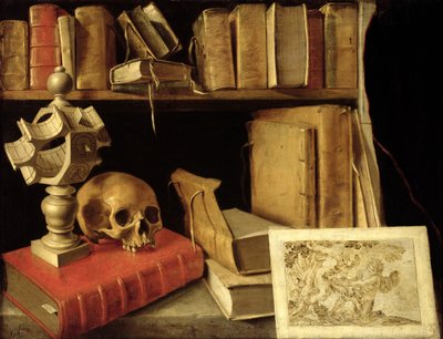 Vanitas with a Sundial by French School